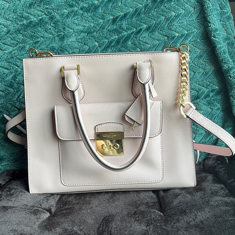 Michael Kors Pink with Gold Accents